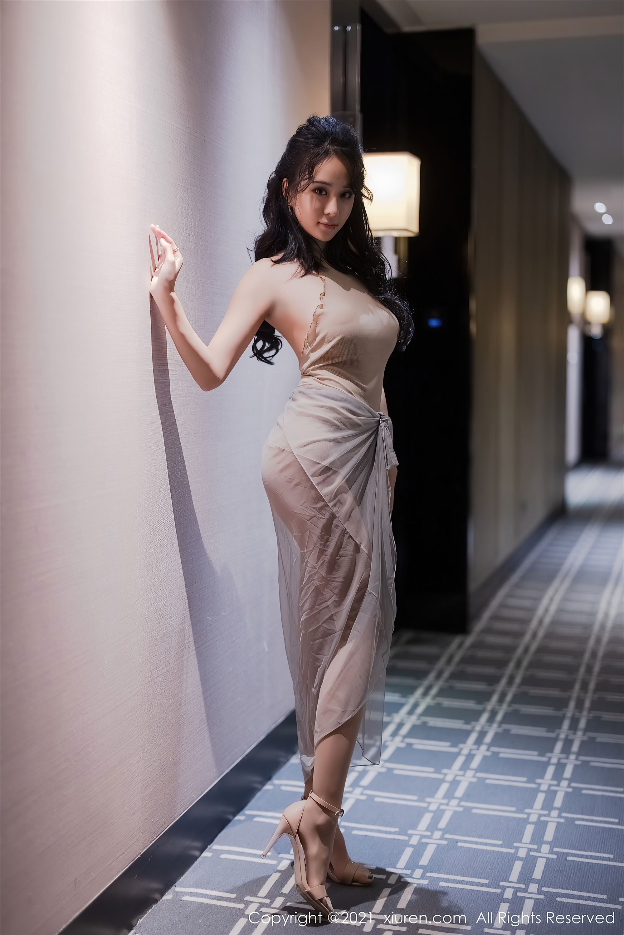 XIUREN秀人网  2021.07.01 No.3614 蓝夏Akasha